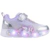 Wink Unikornis lila-ezüst LED fényű kislány cipő