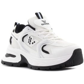 Wink Fehér-fekete unisex cipő