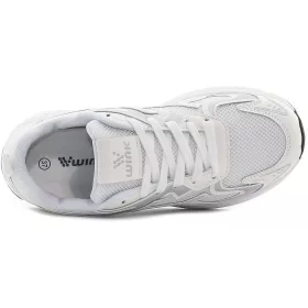 Wink Fehér-ezüst unisex cipő