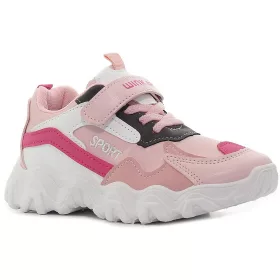 Wink Rózsaszín-fehér kislány cipő