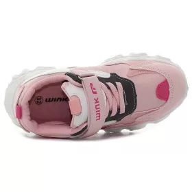 Wink Rózsaszín-fehér kislány cipő