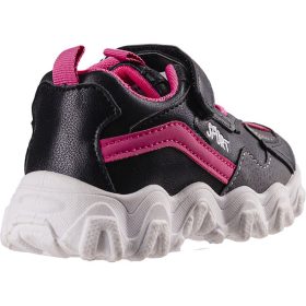 Wink Fekete-pink kislány cipő