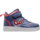 Wink Pókhálós kék magasszárú LED fényű kisfiú cipő