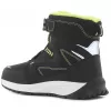 Wink Fekete-sárga Waterproof bélelt fiú bakancs