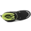 Wink Fekete-sárga Waterproof bélelt fiú bakancs