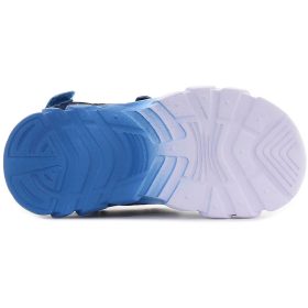 Wink Sötétkék-acélkék LED fényű kisfiú szandál