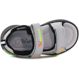 Wink Asztronautás szürke LED fényű kisfiú szandál 