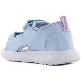 Wink Csillagos világoskék LED fényű kislány szandál