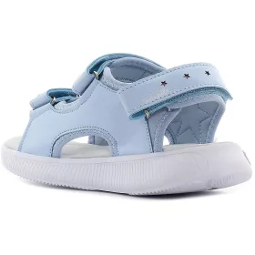 Wink Csillagos világoskék LED fényű kislány szandál