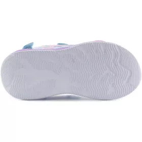 Wink Csillagos világoskék LED fényű kislány szandál