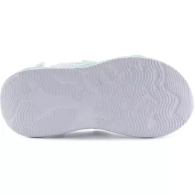 Wink Csillagos fehér LED fényű kislány szandál