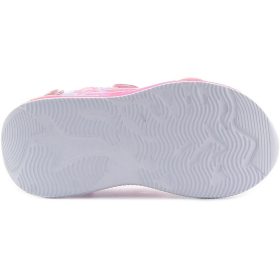 Wink Csillagos rózsaszín LED fényű kislány szandál