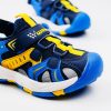 Wink Sötétkék-sárga zártorrú kisfiú szandál