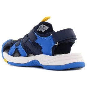 Wink Sötétkék-sárga zártorrú kisfiú szandál