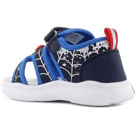 Wink Pókhálós kék LED fényű kisfiú szandál