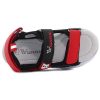 Wink Pókhálós fekete-piros LED fényű kisfiú szandál