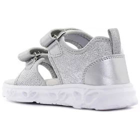 Wink Unikornis ezüst LED fényű kislány szandál