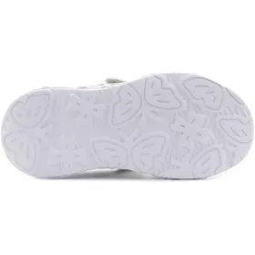 Wink Unikornis ezüst LED fényű kislány szandál