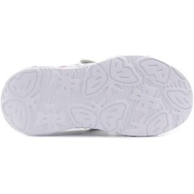 Wink Unikornis ezüst LED fényű kislány szandál