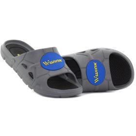 Wink Szürke-fekete kisfiú papucs