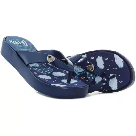 Wink Cicás sötétkék kislány papucs
