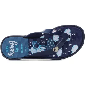 Wink Cicás sötétkék kislány papucs