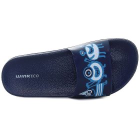 Wink Szörnyes sötétkék kisfiú papucs