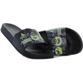 Wink Szörnyes fekete kisfiú papucs