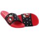Wink Epres fekete-piros kislány papucs