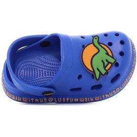 Wink Dínós kék kisfiú papucs