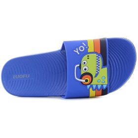 Wink Dínós királykék kisfiú papucs