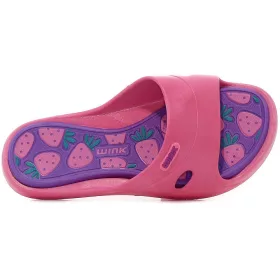 Wink Epres puncs-lila kislány papucs