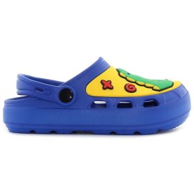 Wink Dínós kék-sárga kisfiú papucs