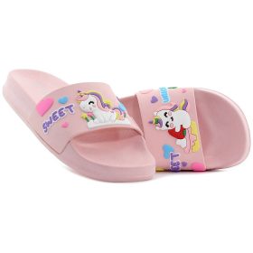 Wink Unikornis rózsaszín kislány papucs