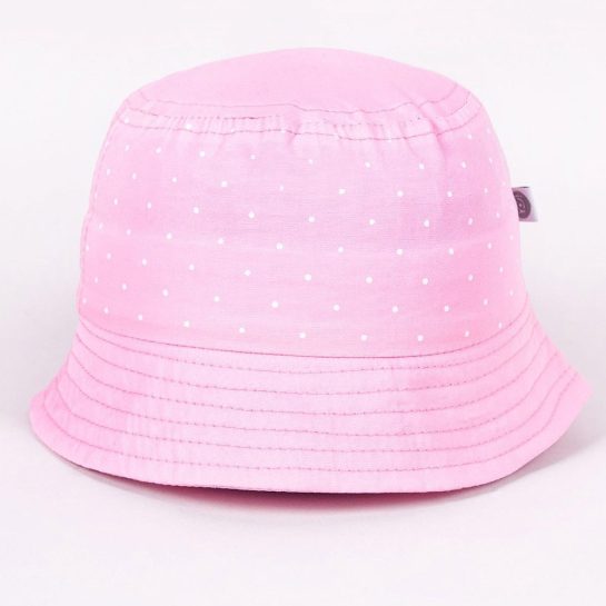 Yo Pöttyös rózsaszín baba kalap