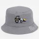Yo Traktoros szürke kisfiú kalap