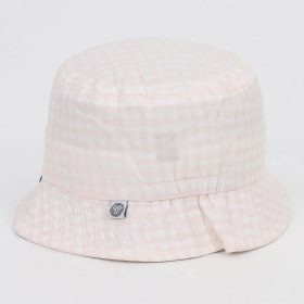 Yo Rózsaszínkockás baba kalap