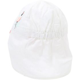 Yo Flamingós fehér baba légiós sapka