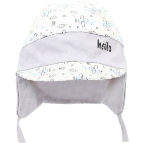 Yo Repülős fehér baba sapka