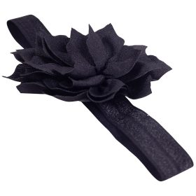 Yo Virágos fekete baba fejpánt