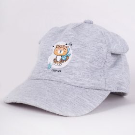 Yo Leopárdos szürke baba baseball sapka