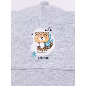 Yo Leopárdos szürke baba baseball sapka