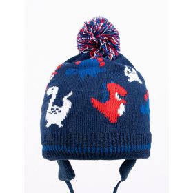 Yo Dínós kék baba sapka