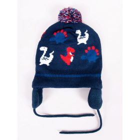 Yo Dínós kék baba sapka