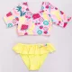 Yo Gyümölcsös-sárga kislány bikini