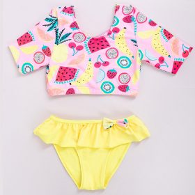 Yo Gyümölcsös-sárga kislány bikini