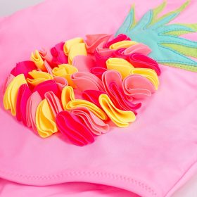 Yo Ananászos pink lány fürdőruha