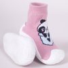Yo Pandás púderrózsaszín baba zoknicipő 