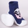 Yo Pandás sötétkék baba zoknicipő 