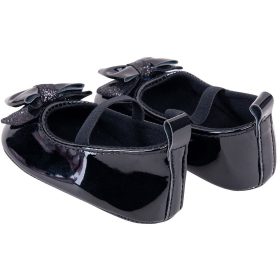 Yo Masnis fekete lakk baba cipő